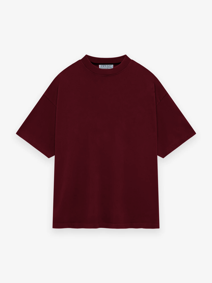 RED WINE OVERSIZED T-SHIRT [UNISEX]