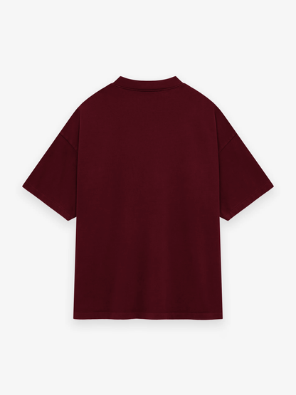 RED WINE OVERSIZED T-SHIRT [UNISEX]