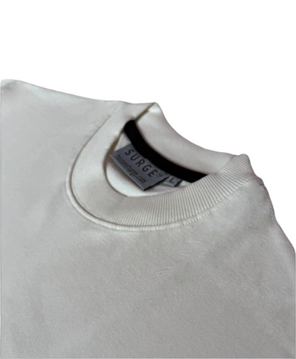WHITE RFD OVERSIZED T-SHIRT [UNISEX]