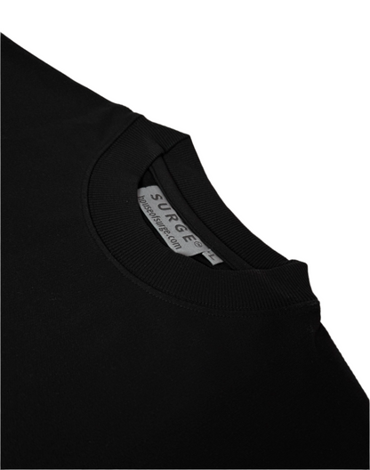 JET BLACK OVERSIZED T-SHIRT [UNISEX]