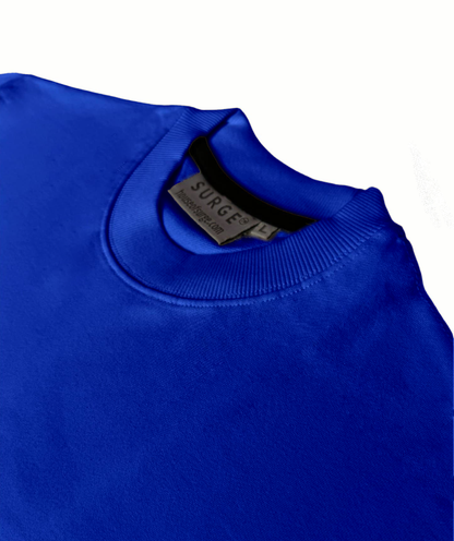 ROYAL BLUE OVERSIZED T-SHIRT [UNISEX]