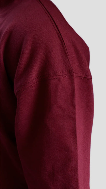 RED WINE OVERSIZED T-SHIRT [UNISEX]